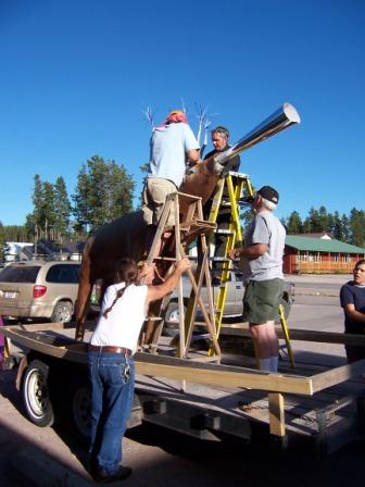 Faith Chapel Church float build