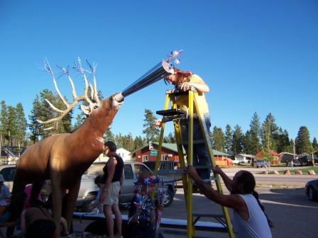 Faith Chapel Church float build