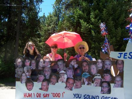 Faith Chapel Church float build